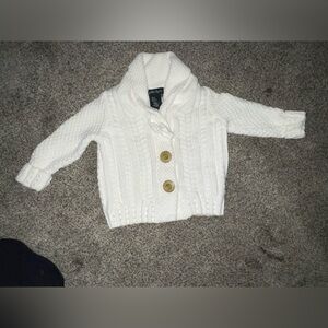 Cynthia Rowley Ivory Textured Sweater